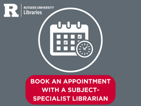 Book a Newark Subject Specialist Librarian