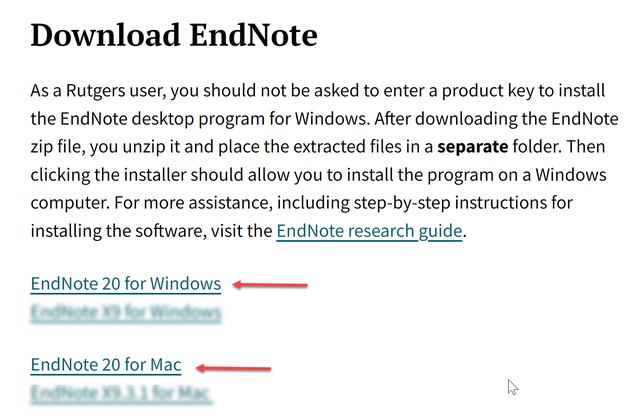 for windows instal EndNote 21.2.17387
